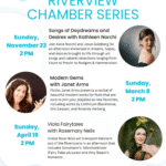 Sunday, November 23 – 2 PM Songs of Daydreams and Desires with Kathleen Norchi 🎶 Riverview Chamber Series @ The Church of St. Barnabas