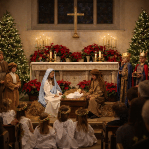 Christmas Eve: Nativity Pageant w/Holy Eucharist