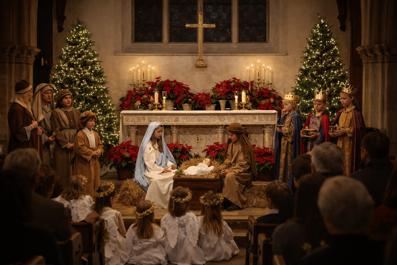 Christmas Eve: Nativity Pageant w/Holy Eucharist